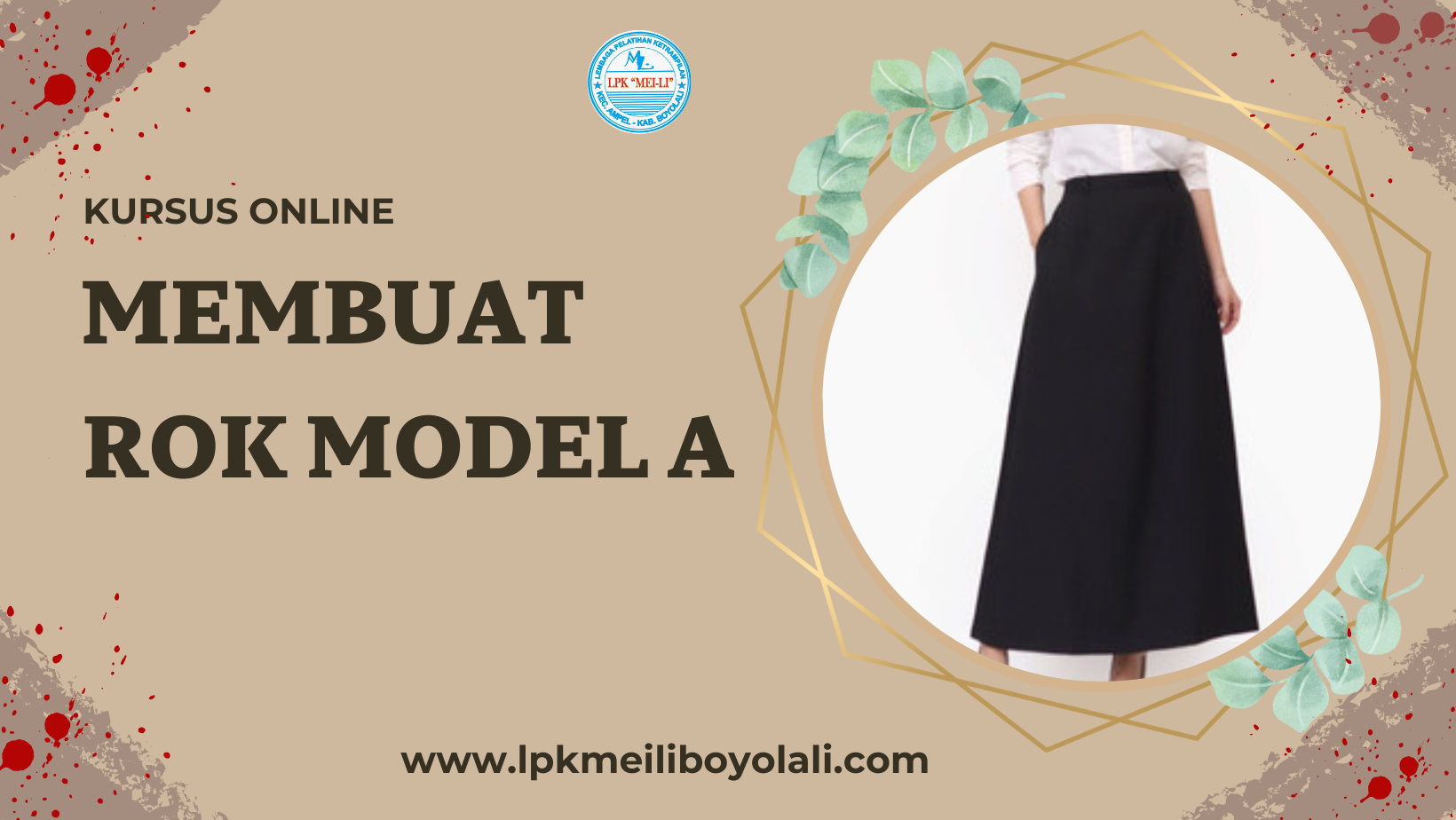 Membuat Rok Model A